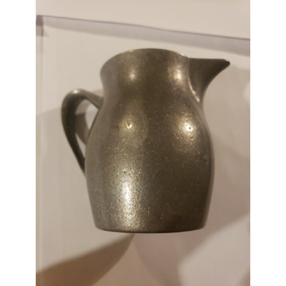 Vintage Carson Pewter Cream Pitcher 4 Inches Tall